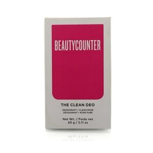 Beautycounter The Clean Deo 60 g/2.11 oz Clean Rose New with Box